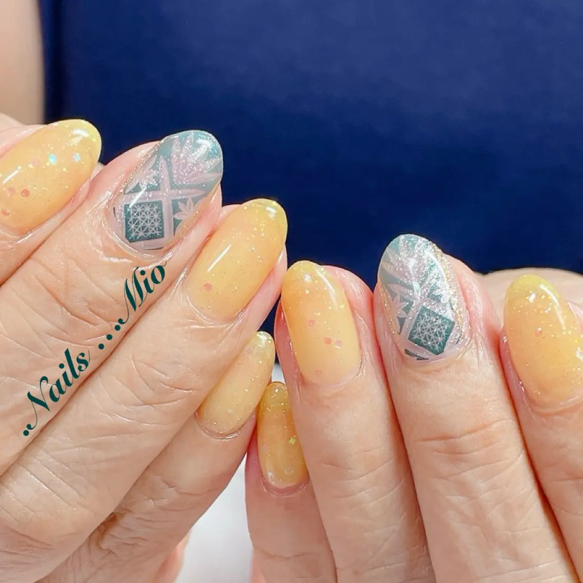 ネイル ジェルネイル ワンカラーネイル .Nails Mio 赤羽西ネイルサロンのネイルデザイン