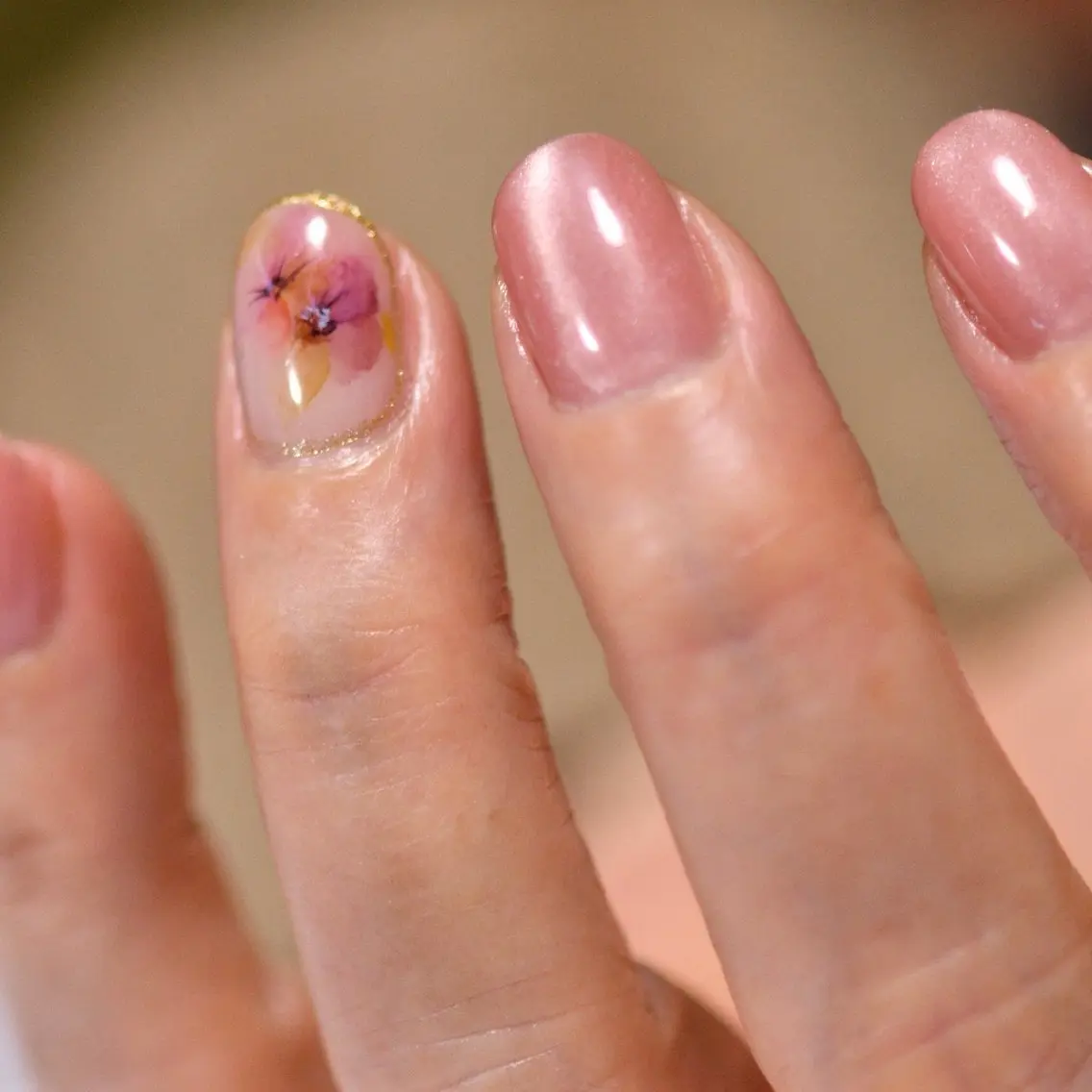 ネイル マグネットネイル nénuphar misaのネイルデザイン