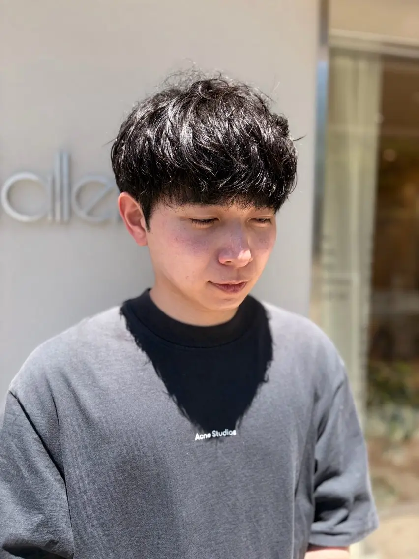 【men's パーマ】 ナチュラルの写真