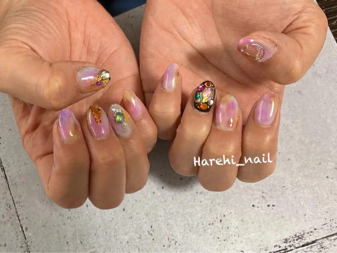 ネイル ハンドネイル Harehi_ nailのネイルデザイン