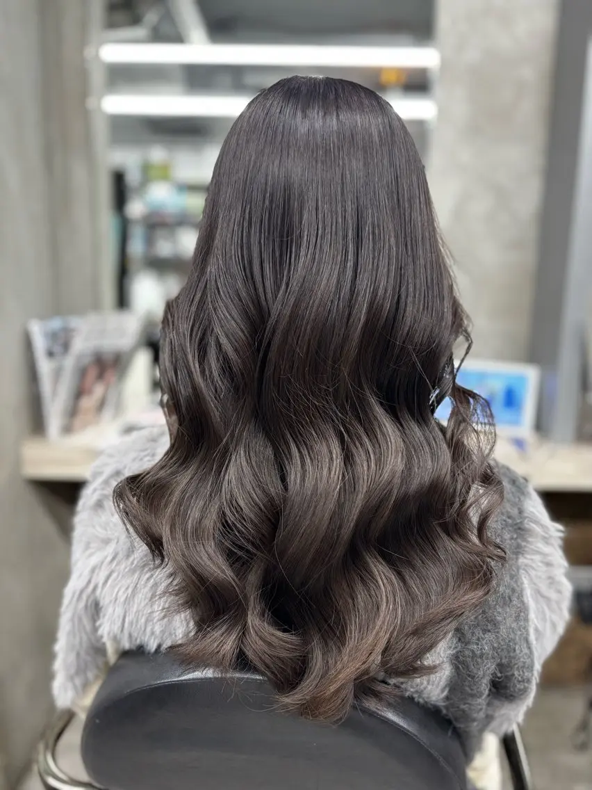 セミロング 似合わせ×レイヤー× 髪質改善×t.yのヘアスタイル
