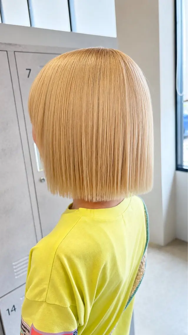 ミディアム ヘアカラー トリートメント 小澤 璃奈のヘアスタイル