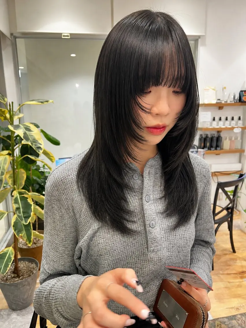 セミロング marble by KENJEのヘアスタイル