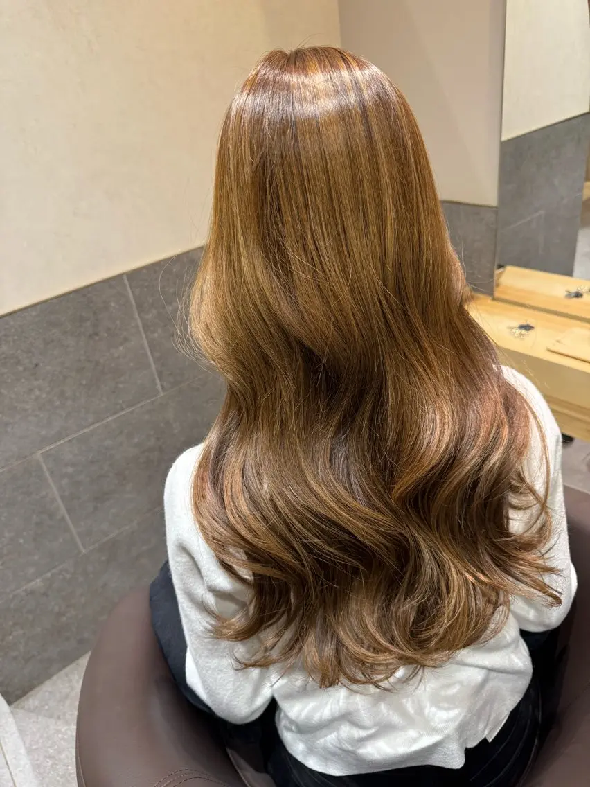 ロング 髪質改善 biscohair 髪にドラマを。のヘアスタイル