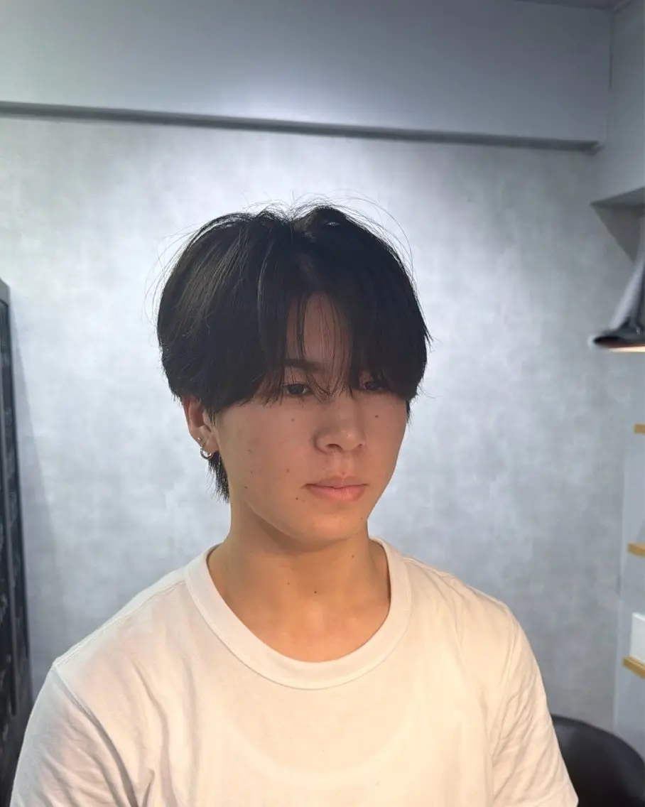 メンズ カット ヘアカラー Chlan岡本 フウトのヘアスタイル