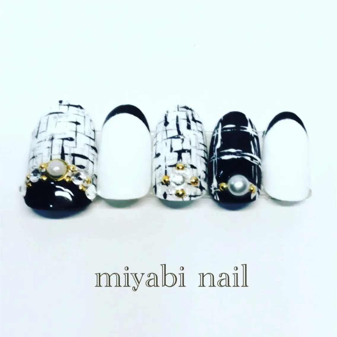 ネイル miyabi nail 桂川駅近くのネイルデザイン