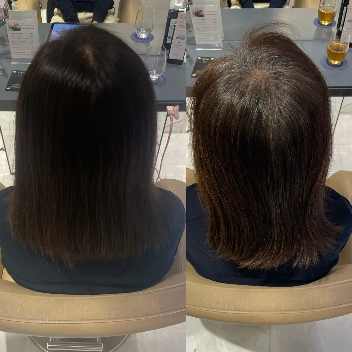 ミディアム 大藤 彩のヘアスタイル