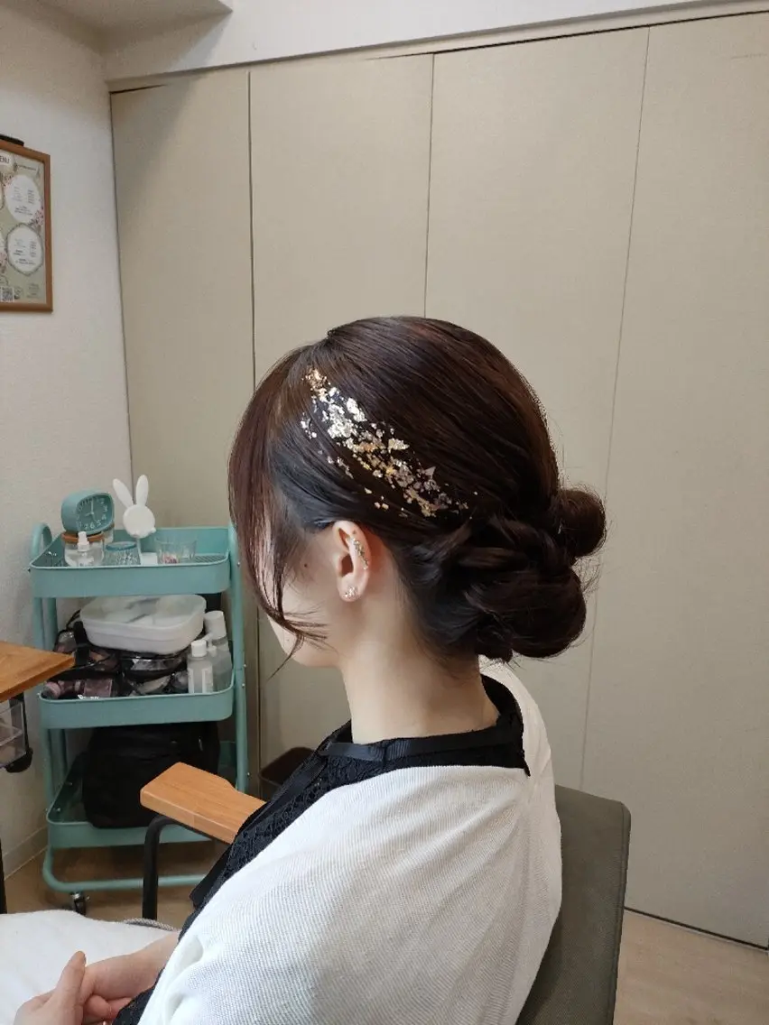 ヘアアレンジ ヘアセット HempBeauty 浅野アサミのヘアスタイル