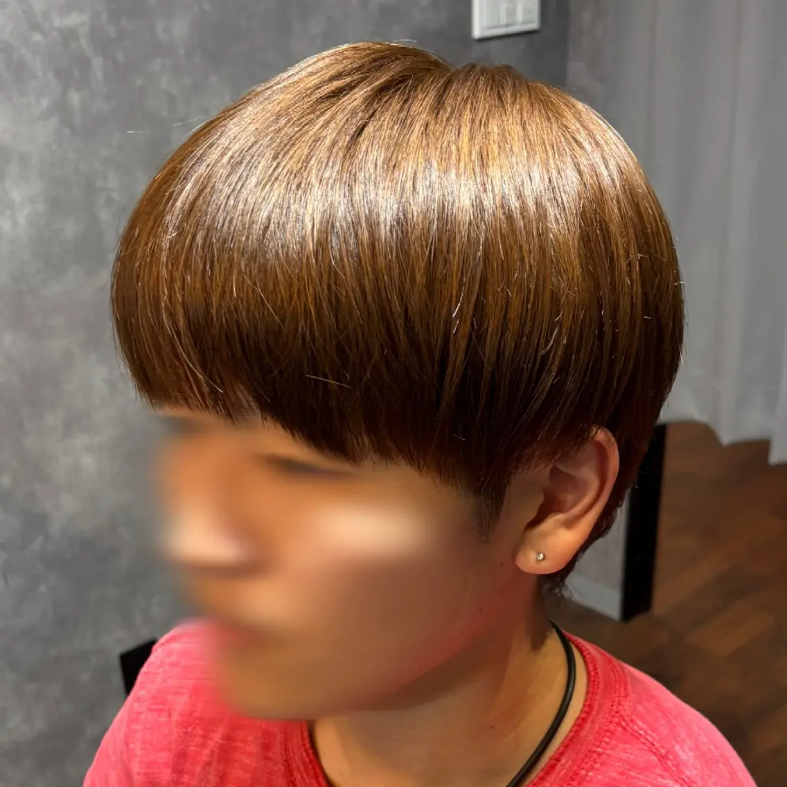 ショート カラー メンズ カット ヘアカラー 松尾 叶恋のヘアスタイル