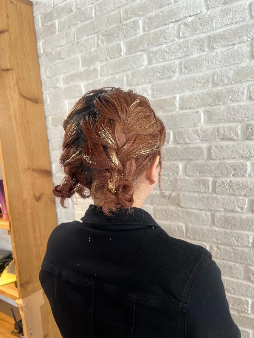 セミロング ヘアアレンジ Topstylist YUKIのヘアスタイル