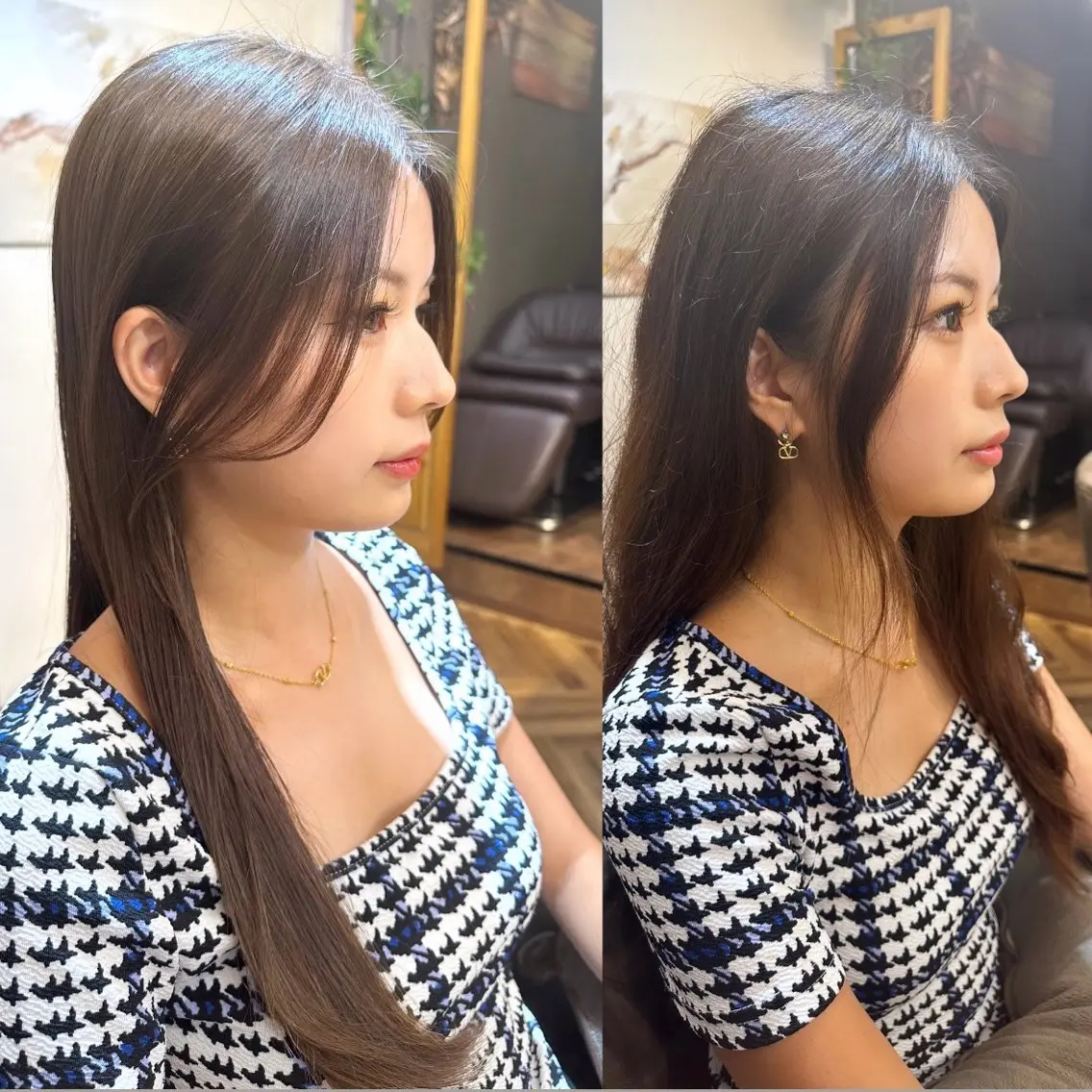 ロング カット 縮毛矯正 トリートメント 伏田 遼馬のヘアスタイル