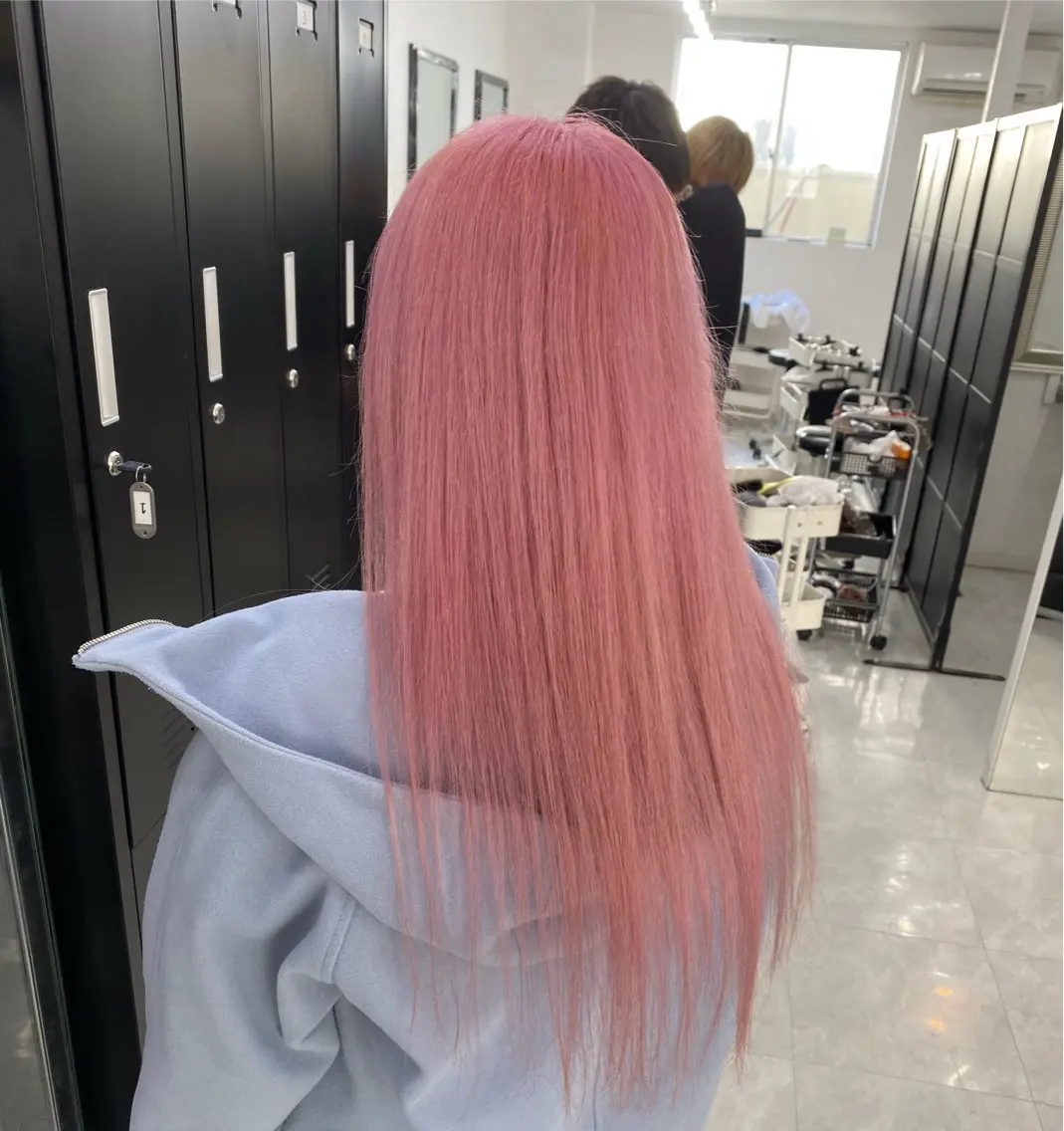 セミロング カット ヘアカラー トリートメント 田中 翔覇のヘアスタイル