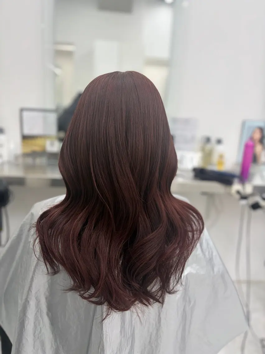 ロング ヘアカラー ヘアセット 艶髪ハイトーンカラー 渋谷🎀ririkaのヘアスタイル
