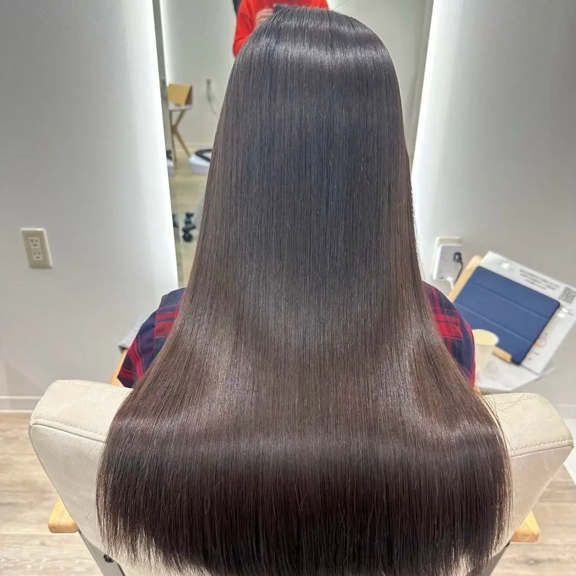 ロング 縮毛矯正 透明感カラー💫 Katsukiのヘアスタイル
