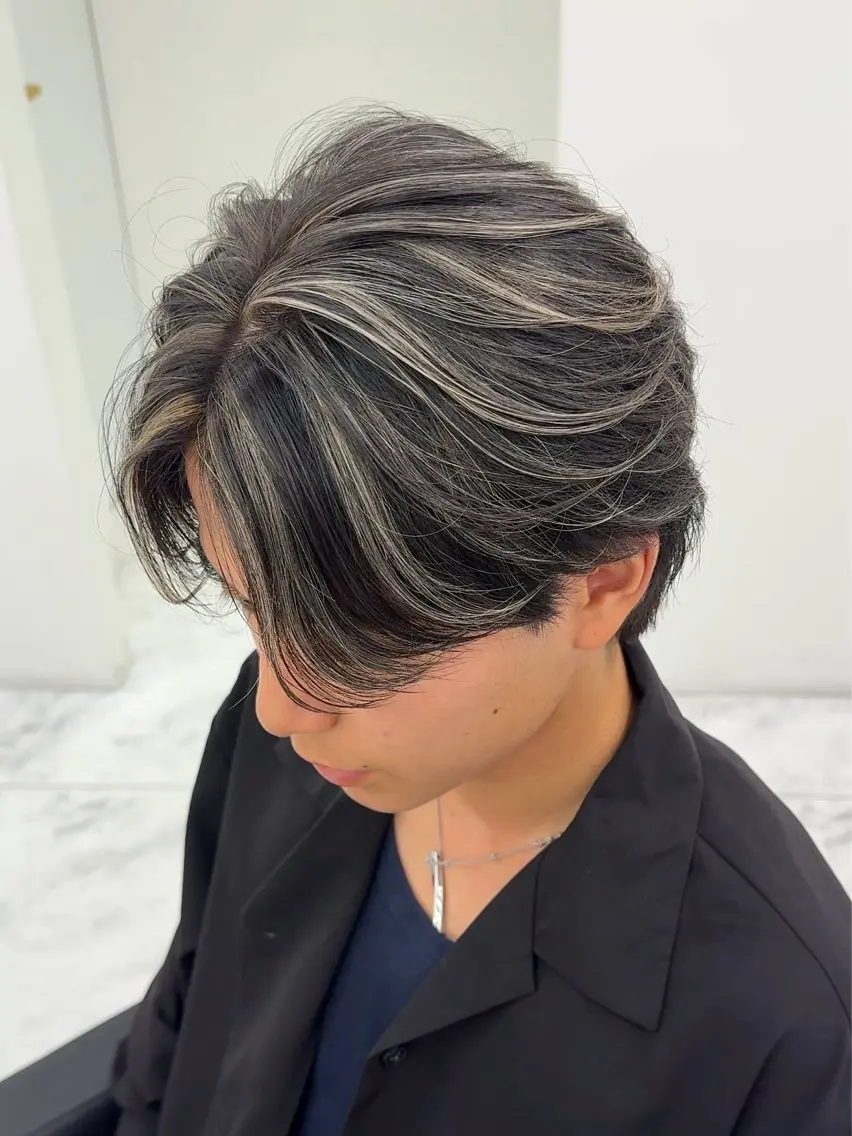 カラー メンズ カット ヘアカラー メンズ特化型美容師 ★あおいのヘアスタイル