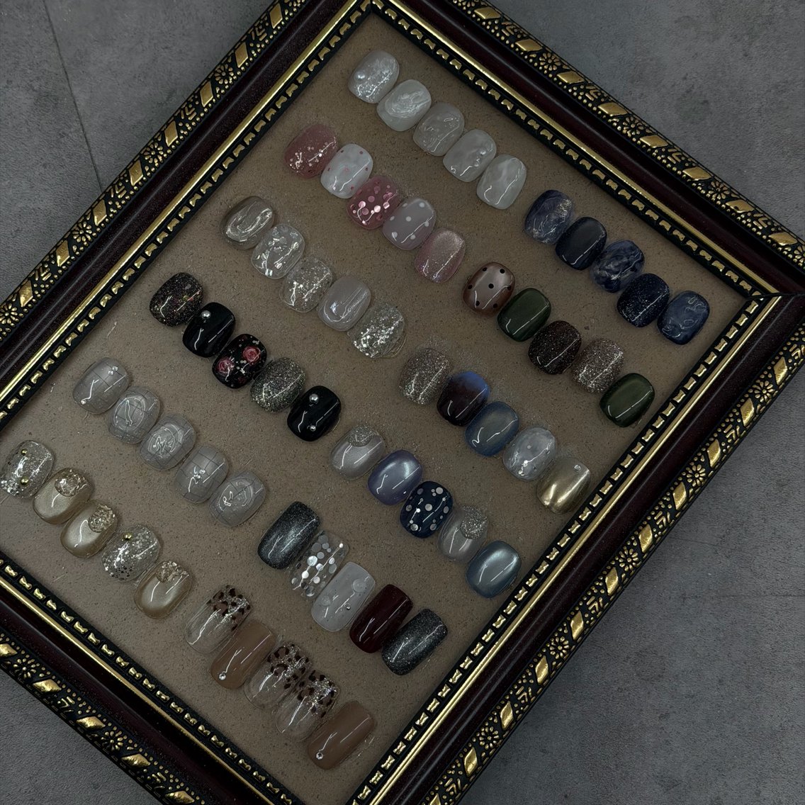 🖤定額ニュアンスデザイン12種🖤¥8300(ドライケア付)【オフ無】の写真