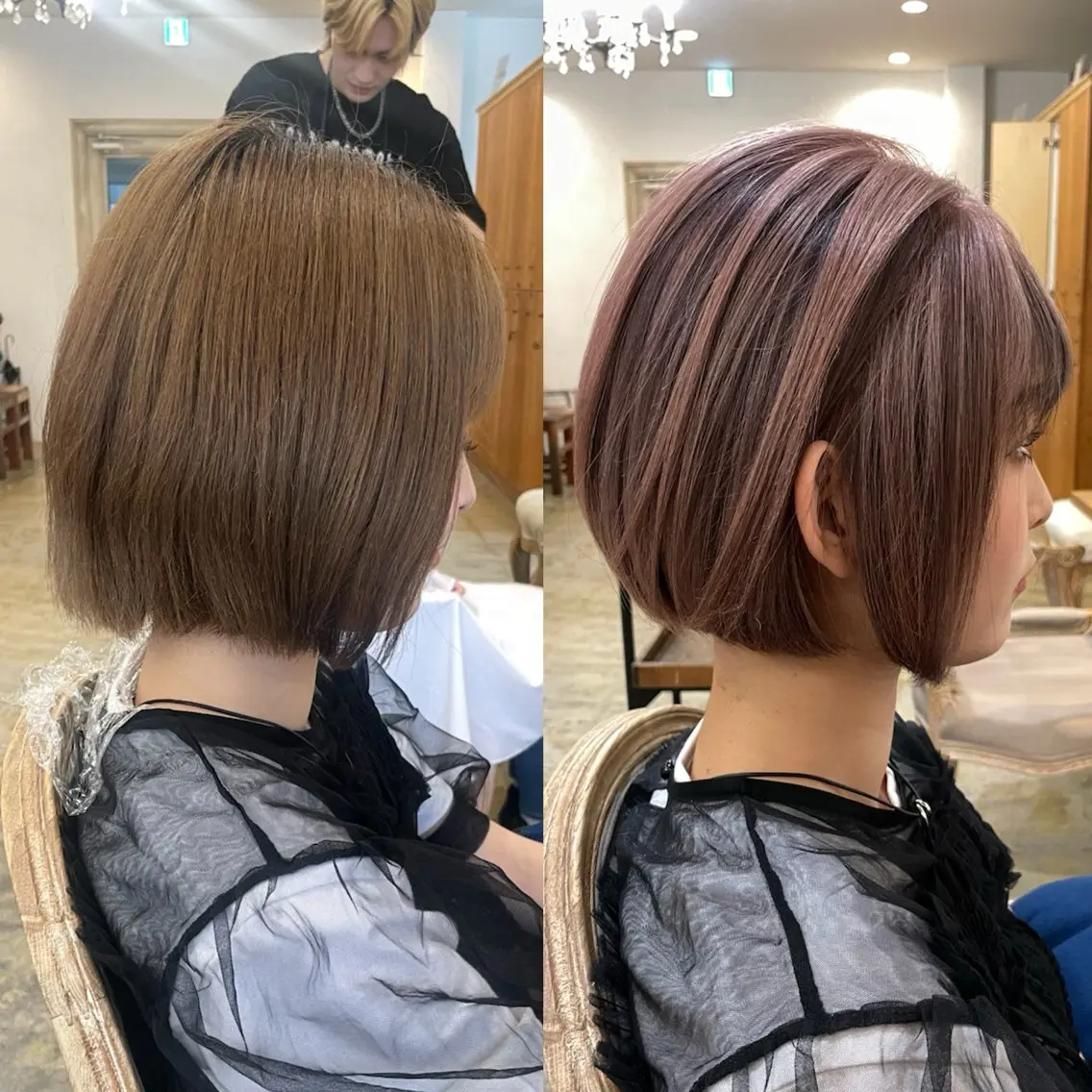 ショート メンズ複雑履歴修正 ／サイバアサトのヘアスタイル