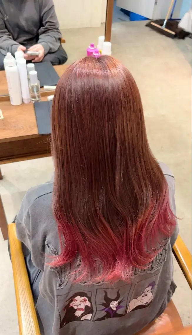 セミロング ヘアカラー トリートメント SONO 【一宮】のヘアスタイル