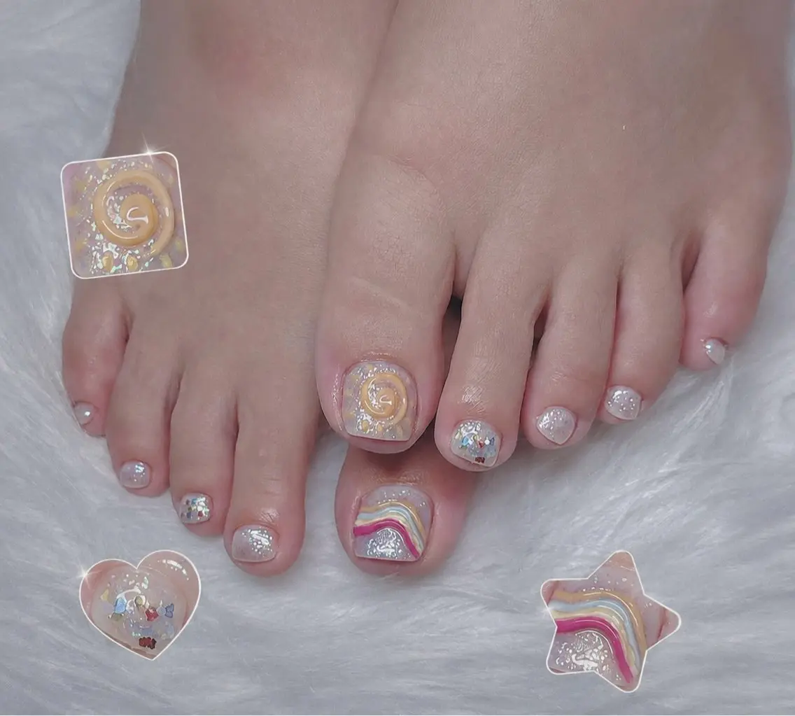 ネイル フットネイル Yumi nailのネイルデザイン