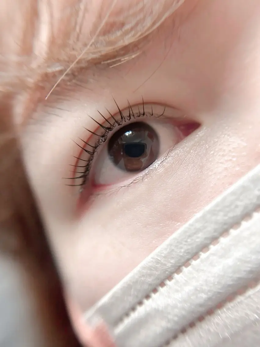 ミニモ限定❣️ご新規様20%オフ！上まつ毛パーマの写真