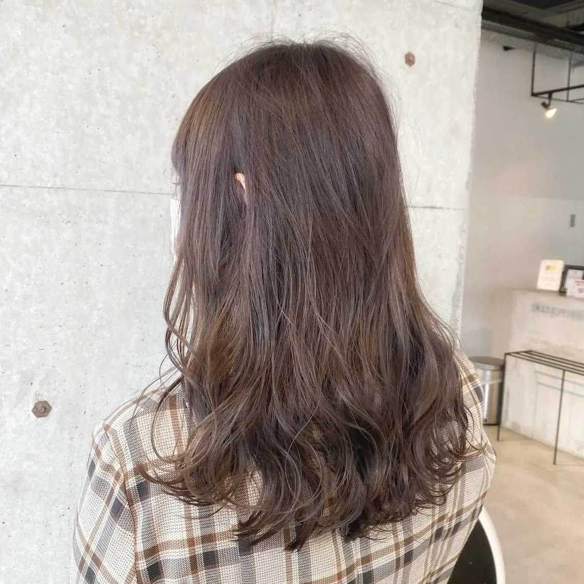 【 ご新規様限定価格/人気No.２💫 】艶カラー＋Aujuaｸｲｯｸﾄﾘｰﾄﾒﾝﾄ+ブロー🍊の写真