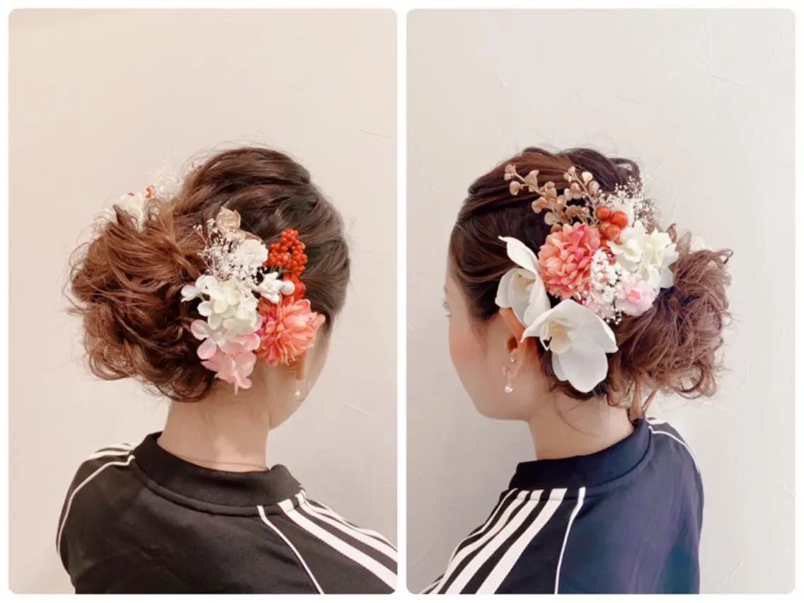 ヘアアレンジ 成人式 ヘアセット Total beau ty  Noaloのエステ・リラクイメージ