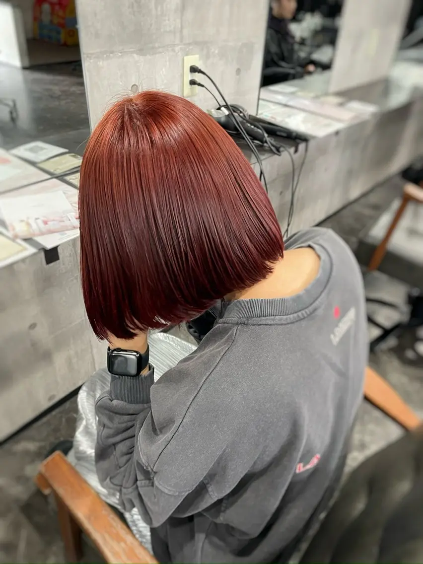 カラー ヘアカラー トリートメント 山田隆成/韓国カット バレ、ハイライト得意のヘアスタイル
