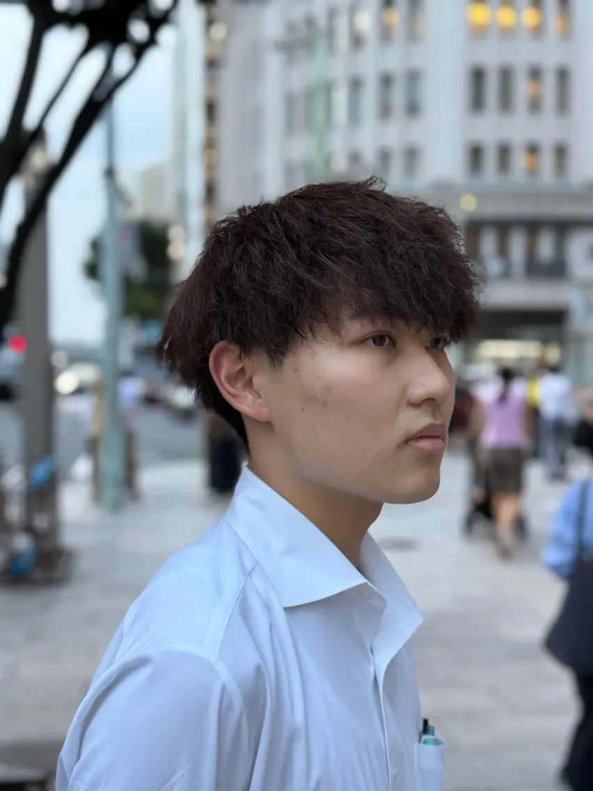 メンズ たけ しまのヘアスタイル