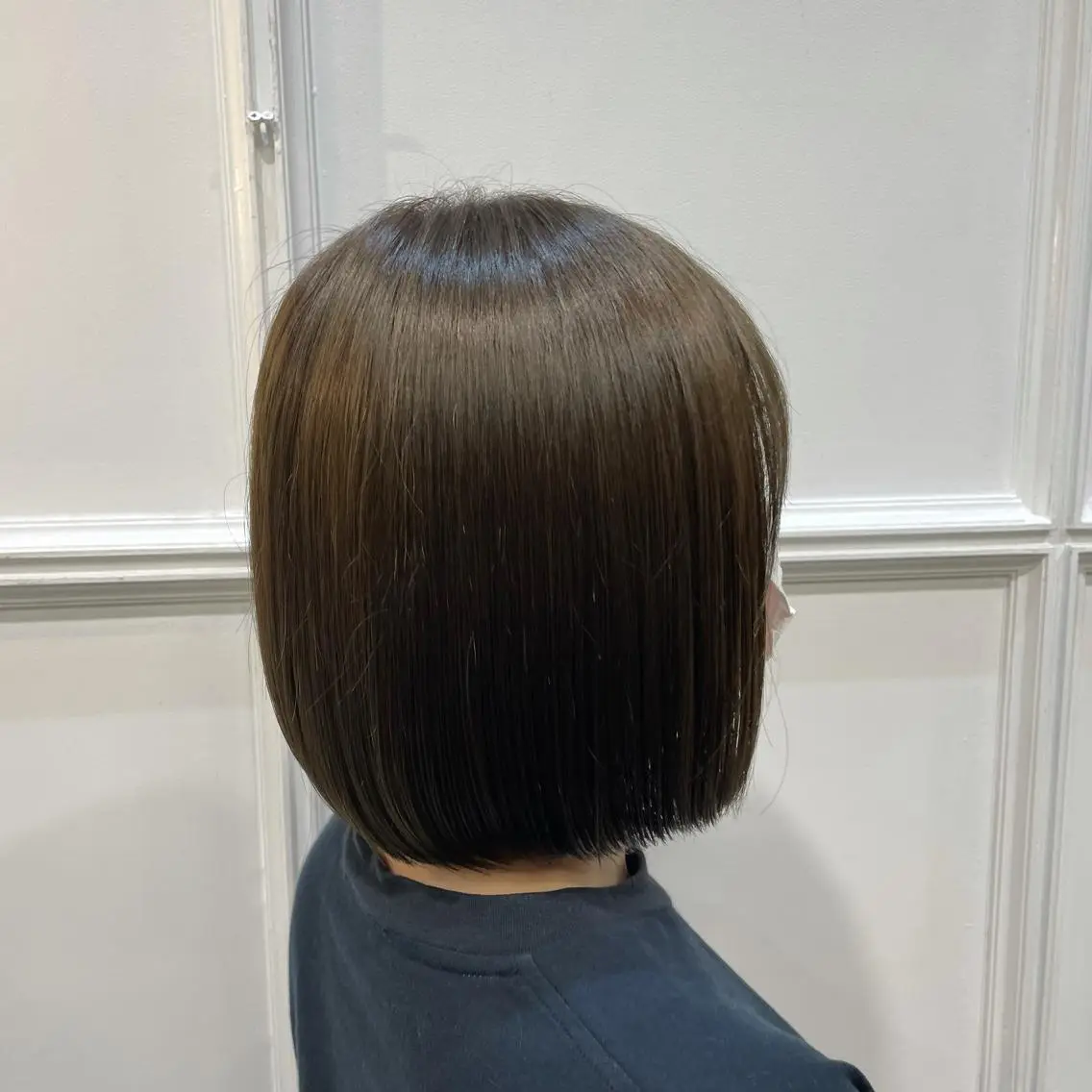ショート カラー くびれレイヤー/艶 カラー　MADOKAのヘアスタイル