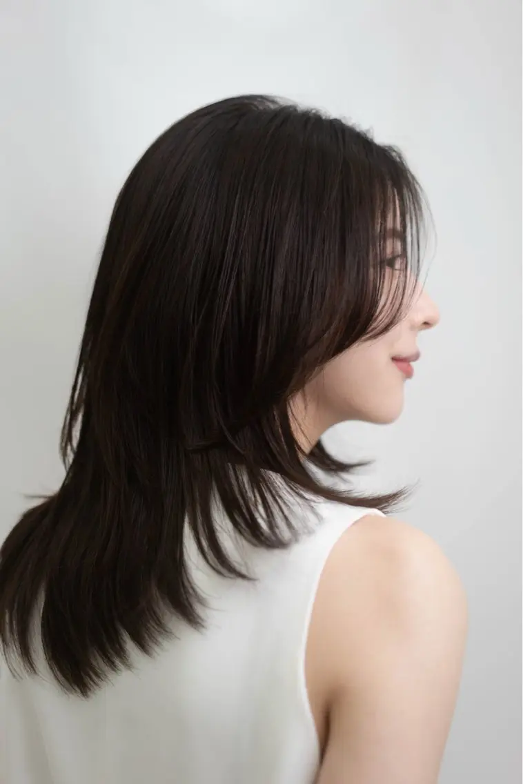 ミディアム トリートメント ミディアムレイヤー 募集中/村上廉のヘアスタイル