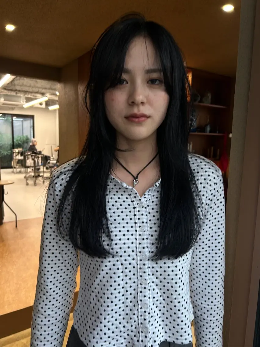 ロング カラー ヘアカラー niina suzukiのヘアスタイル