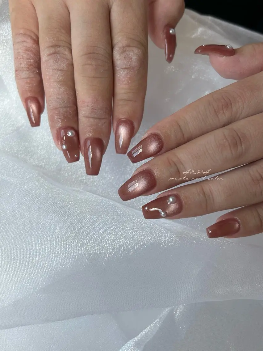 ネイル AERA nail shino🐱⸝꙳のネイルデザイン