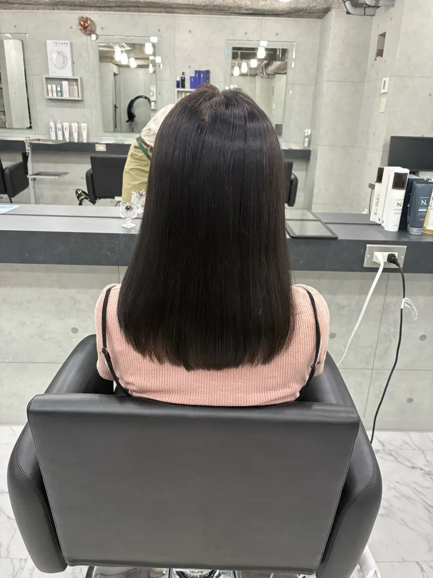 ロング ヘアカラー Endearing 🌟銀座のヘアスタイル