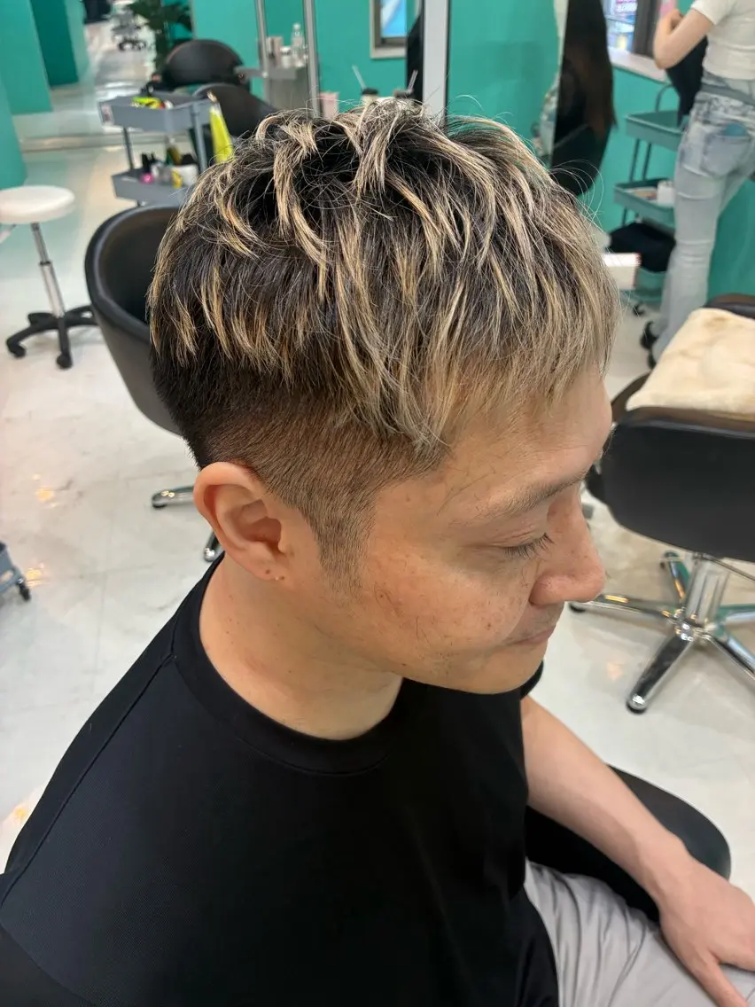 メンズ 池袋西口🐰かな ヘアアレンジのヘアスタイル
