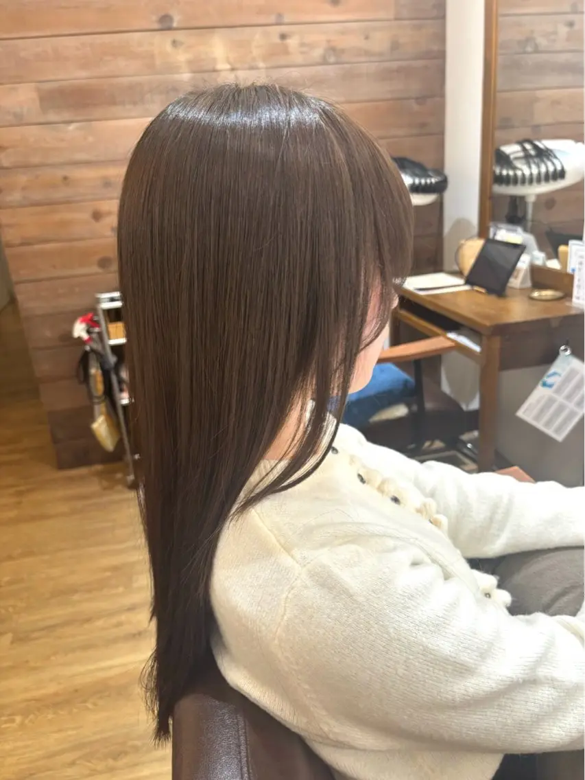 【💎ミニモ限定💎】✨ ✨ブリーチなしで“自然に明るく”艶&透明感トーンアップカラー✨の写真