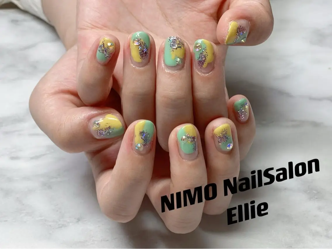 ネイル ハンドネイル ハンドケア 閨匠ビューティサロン 新橋店♡Ellieのネイルデザイン