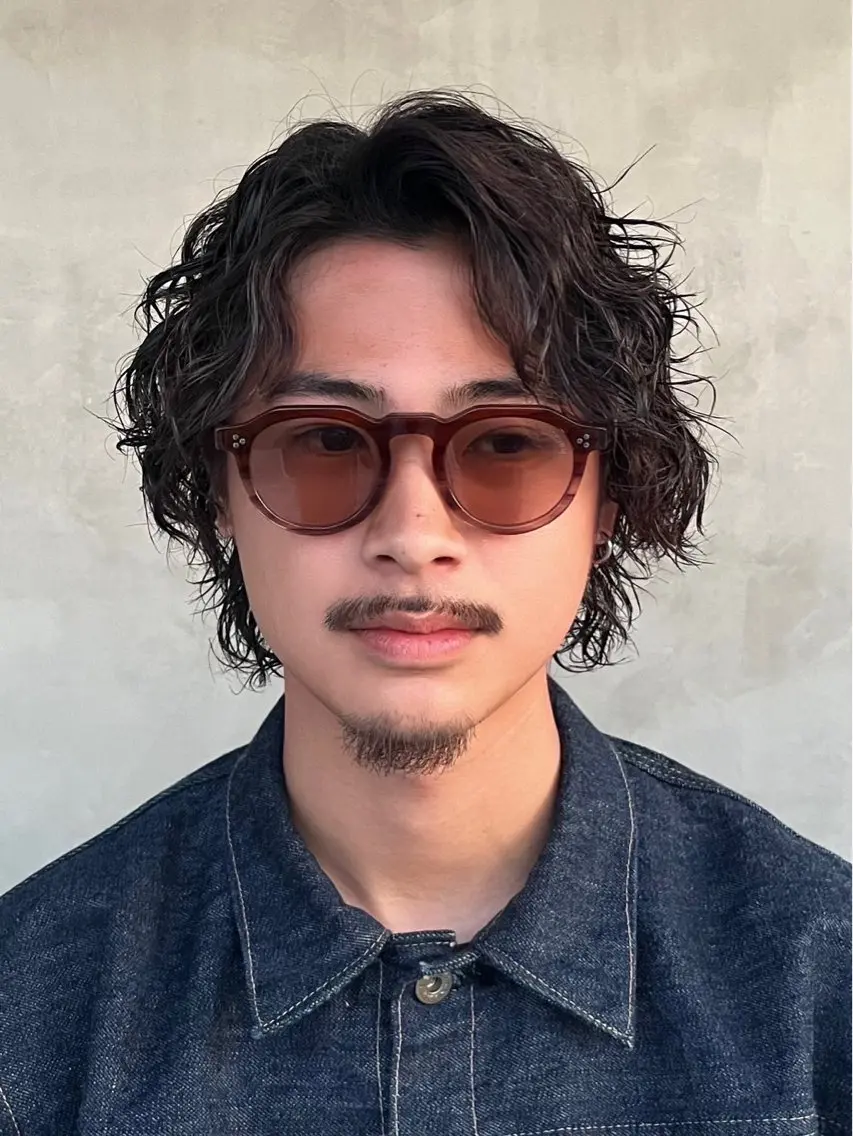 🌀新規メンズカット×パーマ🌀(相談して決めたい方向け) ※ミニモ限定価格の写真