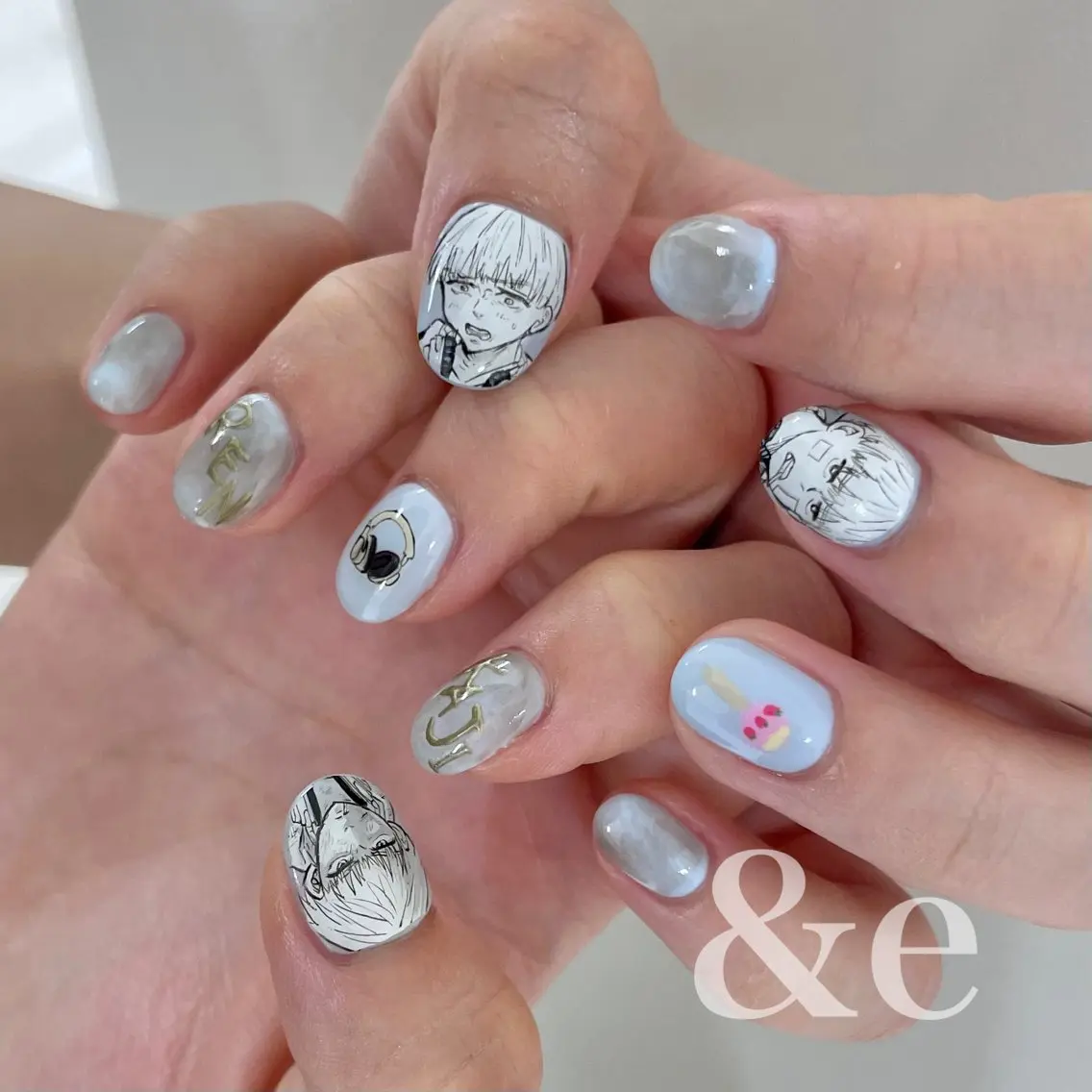 ネイル nail salon &e eriのネイルデザイン