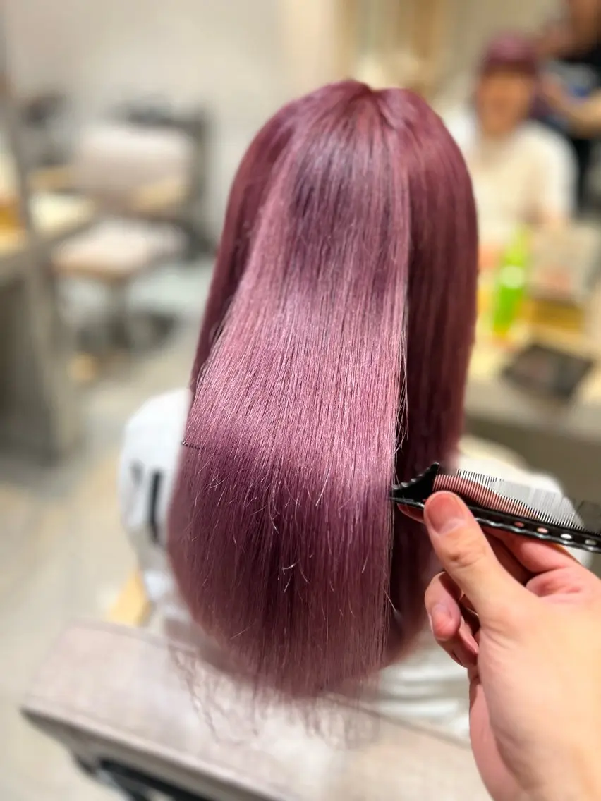 💙ダブルカラー🩷の写真