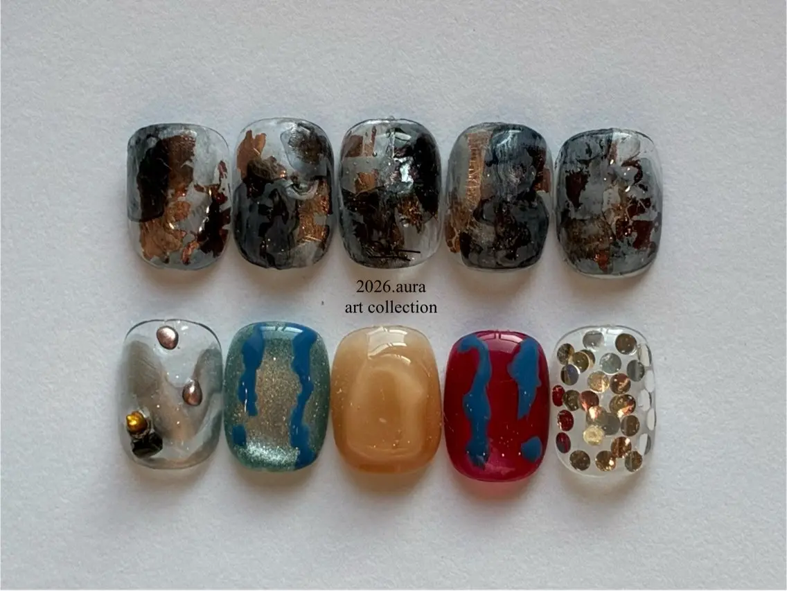 ネイル nail salon .auraのネイルデザイン