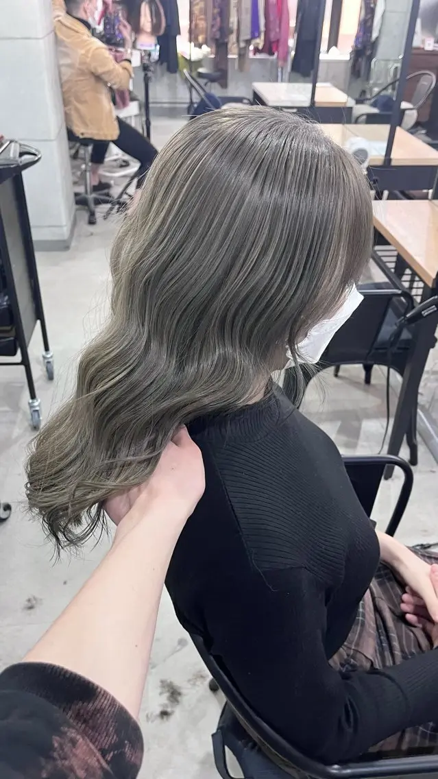 カラー 縮毛矯正モデル 募集中Yuuriのヘアスタイル