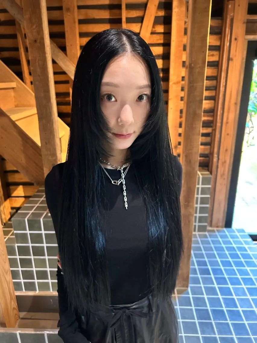 ロング カラー 濱田 憲佑のヘアスタイル
