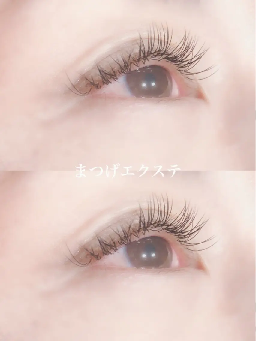 🥀マツエクミンクラッシュ🥀100本/オフ込み🫧ナチュラルな仕上がりがお好きな方におすすめ🫧コーティング仕上げ🎀の写真