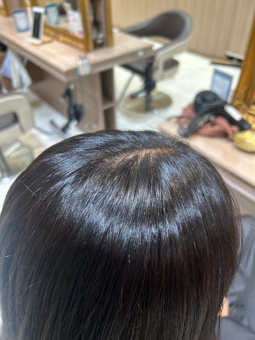 ミディアム カラー ヘアカラー 山中 柚花のヘアスタイル