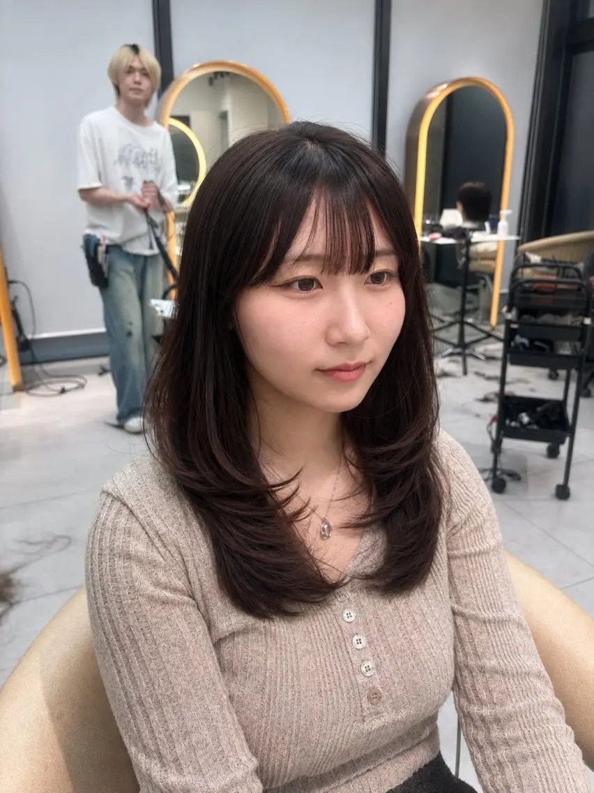 カラー ヘアカラー ANRI🎀 福岡美容師/韓国🎀のヘアスタイル