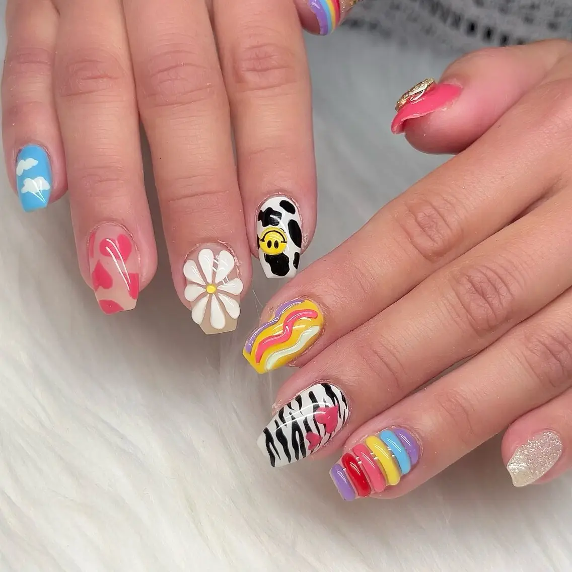 ネイル ハンドネイル 【Yappy🌈】 💖P-tanaのネイルデザイン