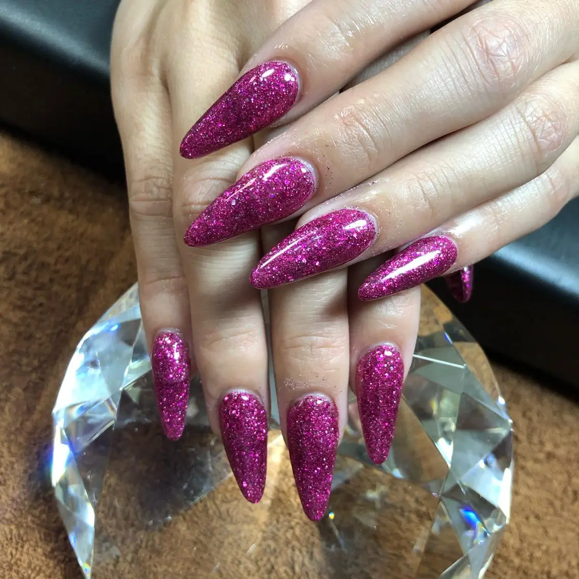 ロング ネイル ハンドネイル 《LB》ラブリエ Nail&eyeのマツエク・マツパデザイン
