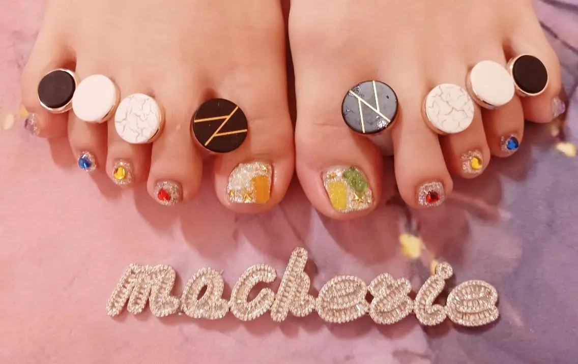ネイル フットネイル フットネイル Nail Salon macherieのネイルデザイン