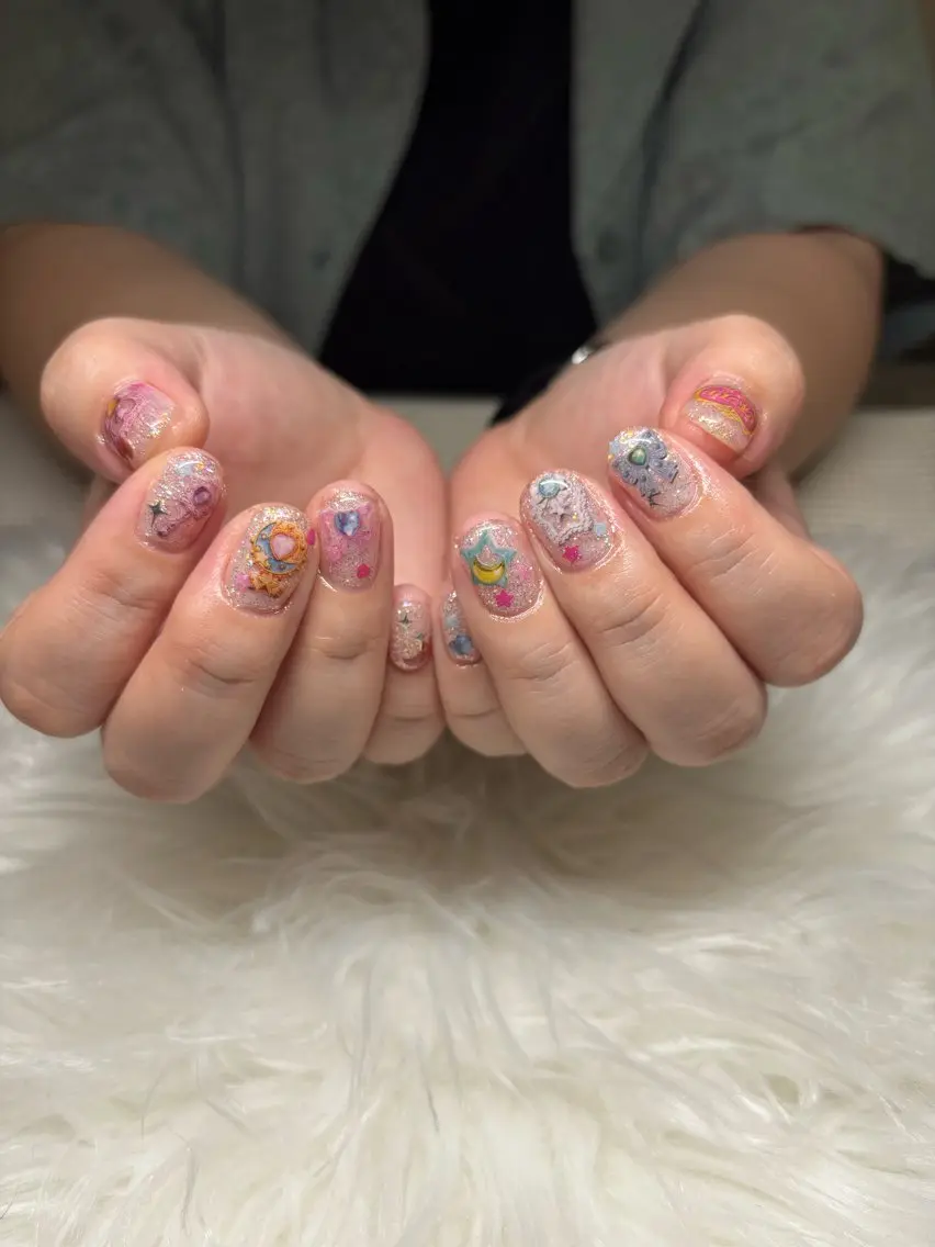 ネイル ハンドネイル 小松 春菜のネイルデザイン