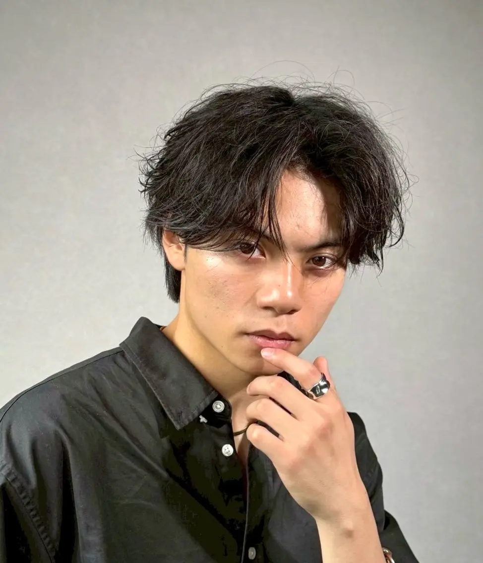 😁【🥇できる男に🥇】メンズカット＋ニュアンスパーマ😁⚡️の写真
